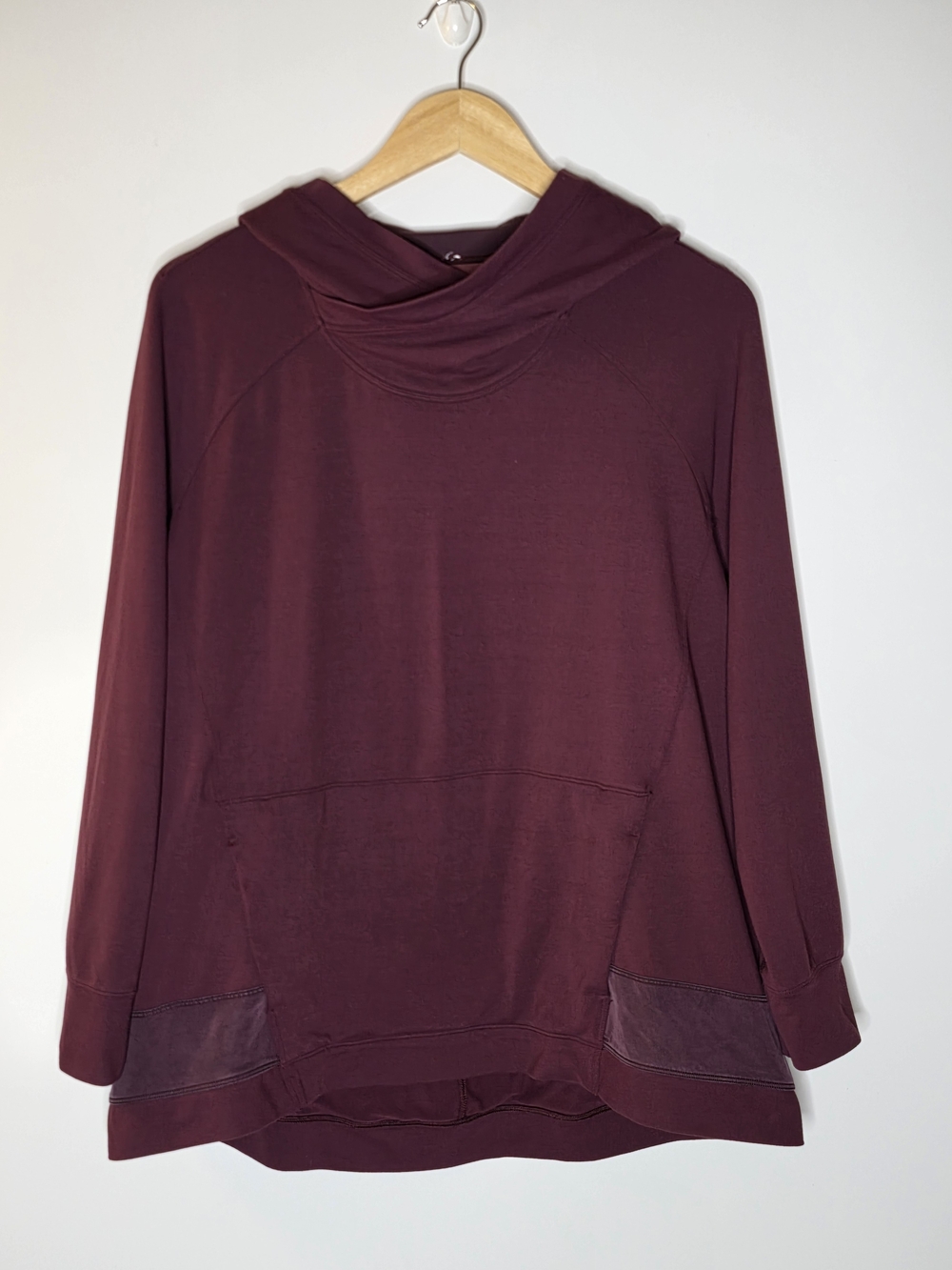 Lululemon Starting Place Oversized Marron Hoodie sweatshirt Size 8
